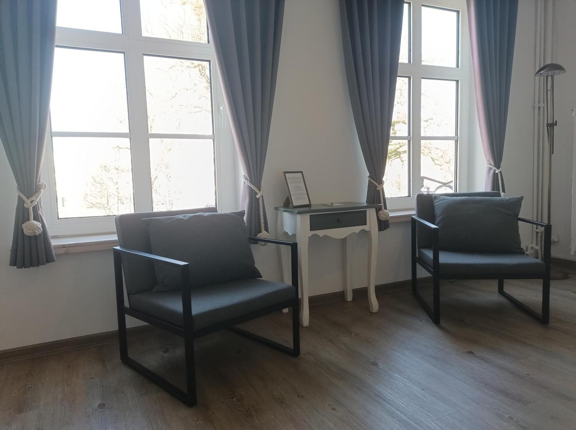 Mooi Hotel Garni Friedrichstadt Exterior foto